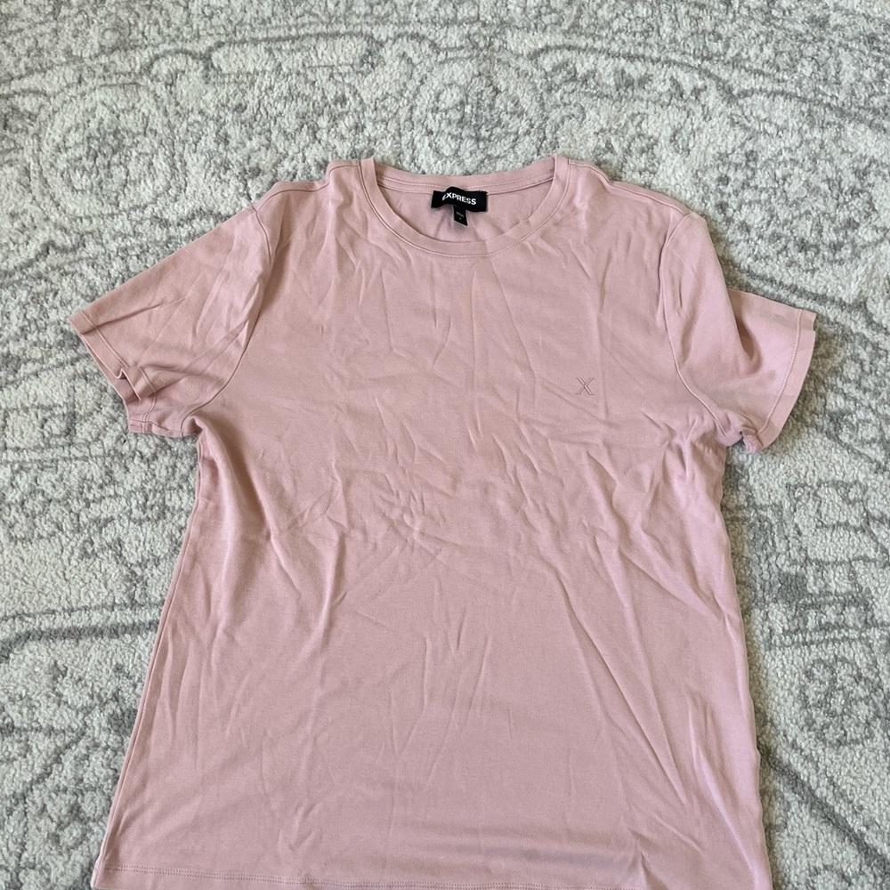 Express  short sleeve shirt for men. Gently used pet free and smoke free